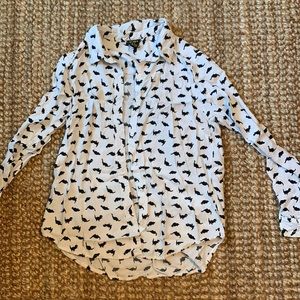 Dinosaur button up